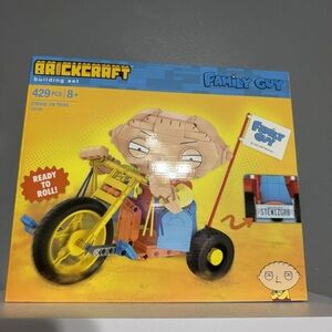 STEWIE GRIFFIN Family Guy Officially Licensed Brick Craft Set